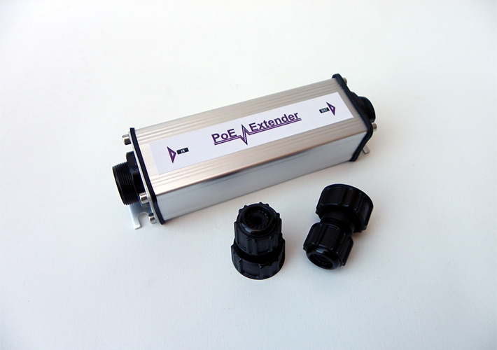 Foto Extensores PoE+ Gigabit para interiores y exteriores.